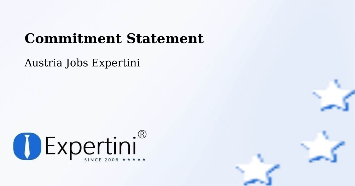 Corporate Commitment – Ritzing - Austria Jobs Expertini