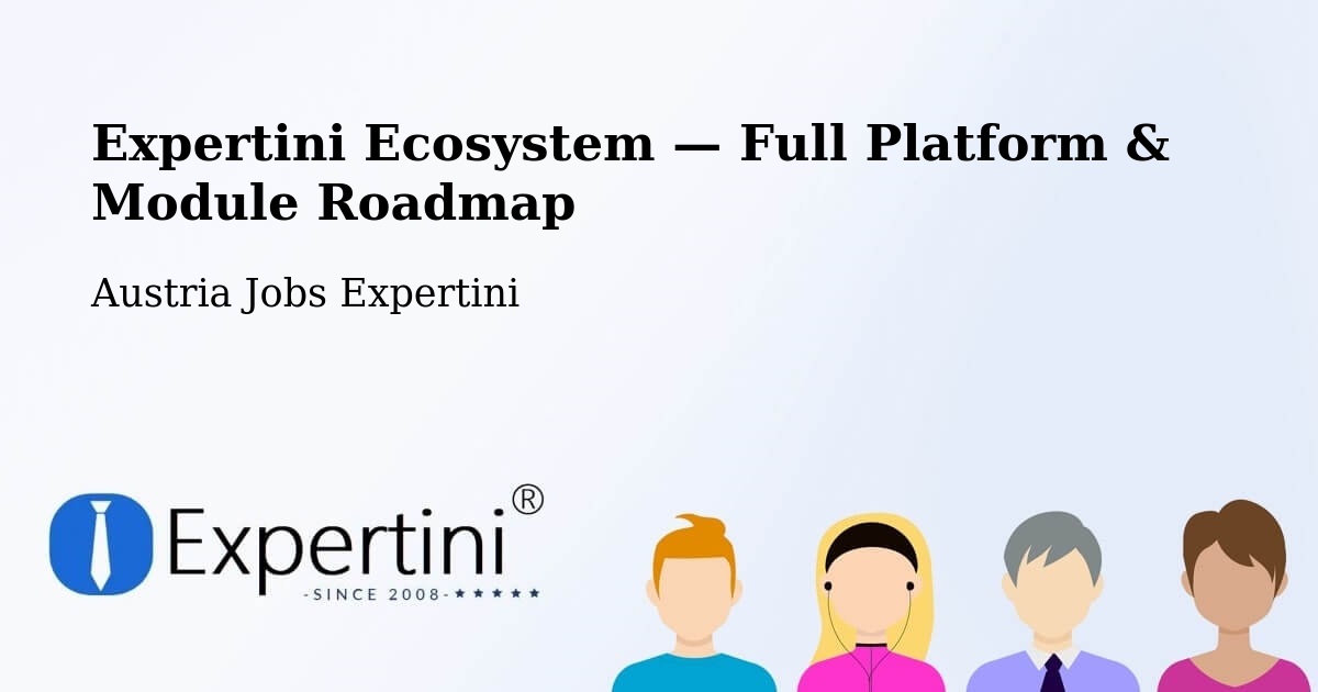 Expertini Ecosystem — Full Platform & Module Roadmap – Ritzing