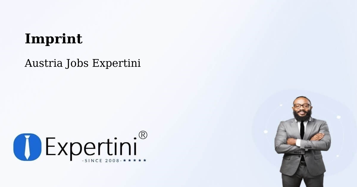 Imprint – Ritzing - Austria Jobs Expertini