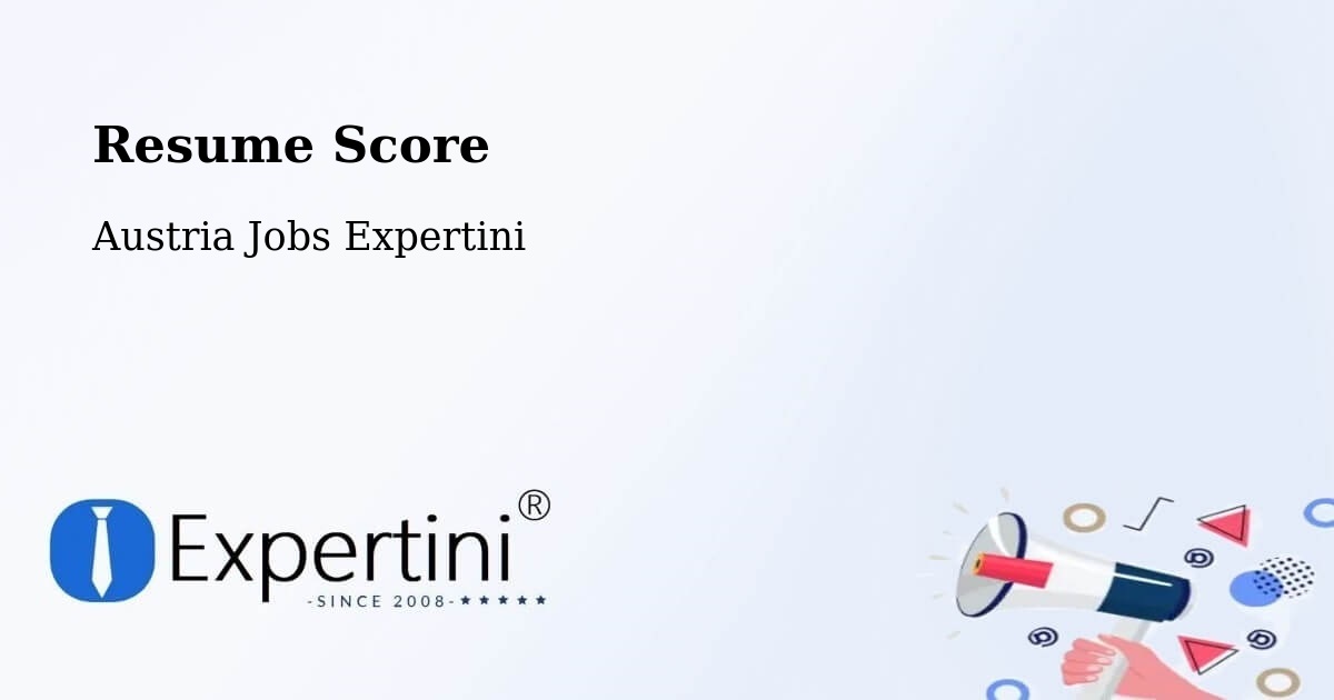 Resume Score & Job Description Match Tool – Ritzing - Austria Jobs Expertini