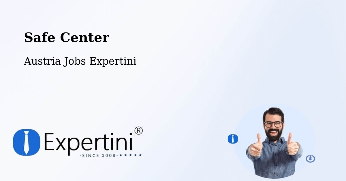 Safety Center – Ritzing - Austria Jobs Expertini